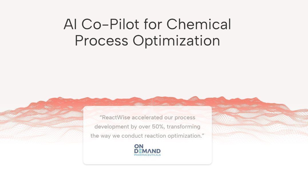Automating the Future of Drug Manufacturing: How ReactWise Is Revolutionizing Chemical Process Optimization