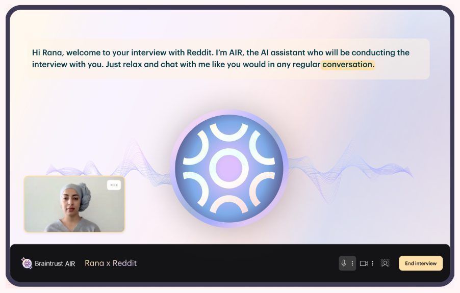 Braintrust AIR: AI-Powered Interviews to Help You Hire Smarter, Faster, and Fairer