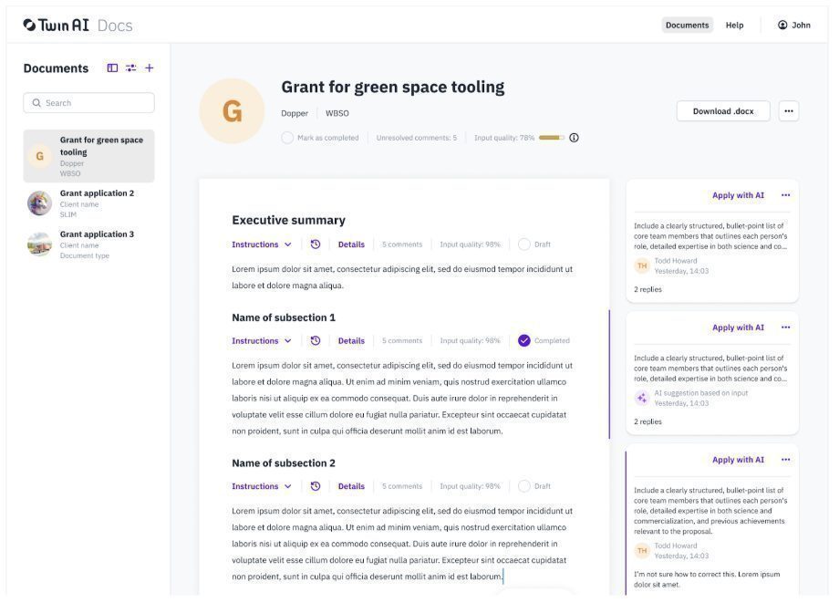 How Twin AI is Redefining the Future of Grant Writing